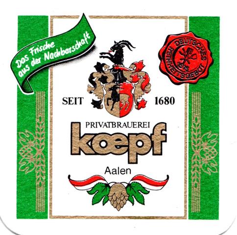 aalen aa-bw koepf koepf quad 4ab (185-das frische)